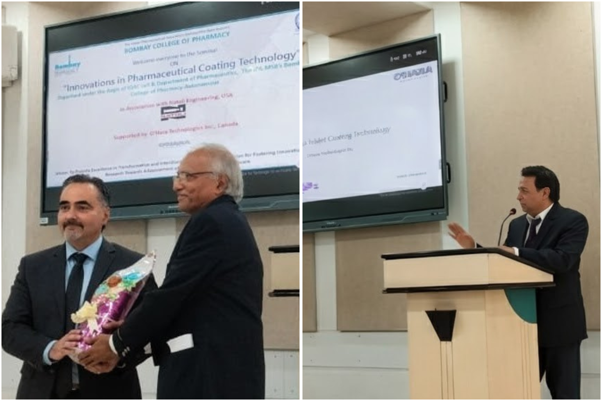 Bombay College of Pharmacy, Tablet coating machine