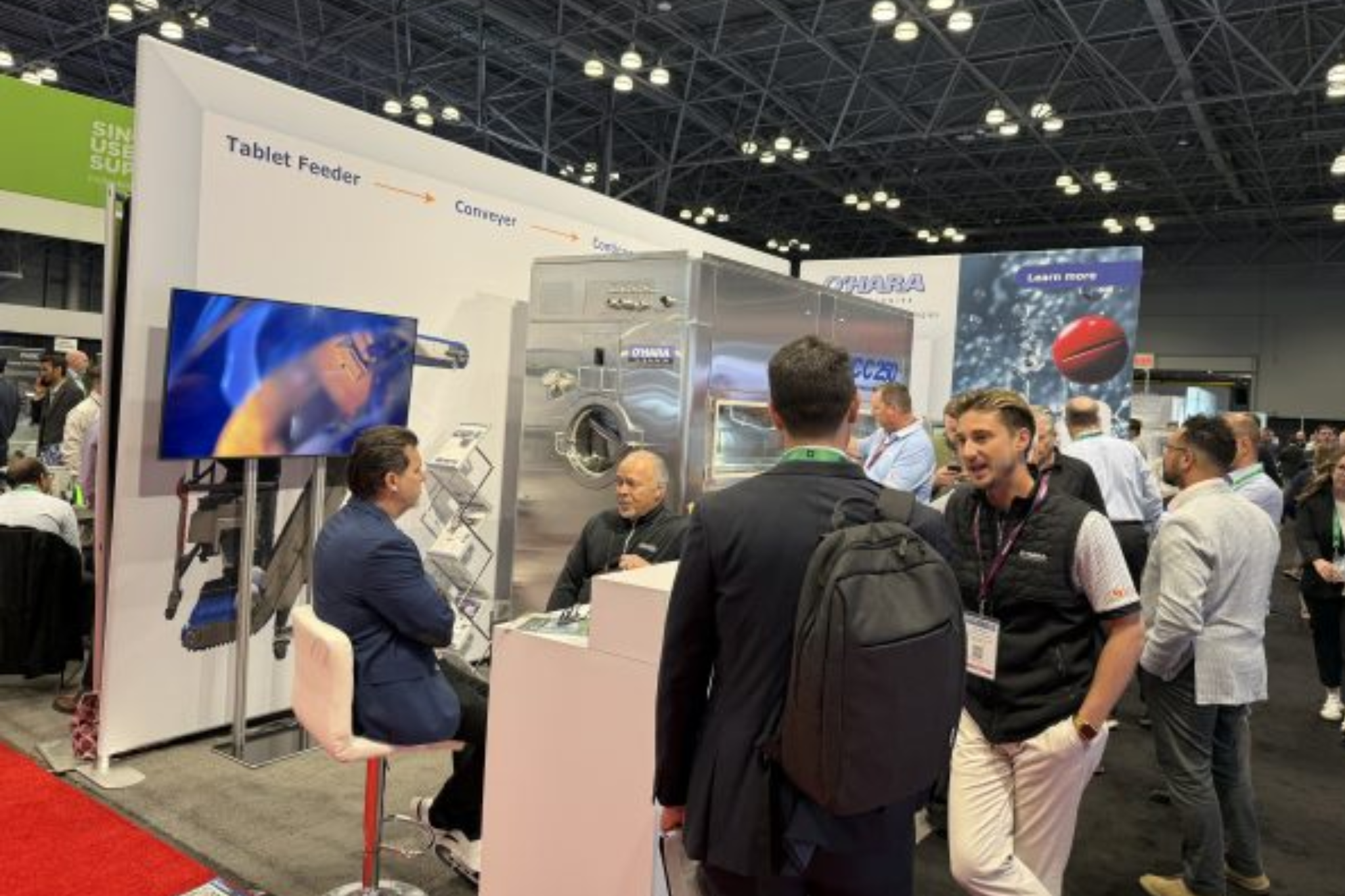 tablet coating machine, interphex